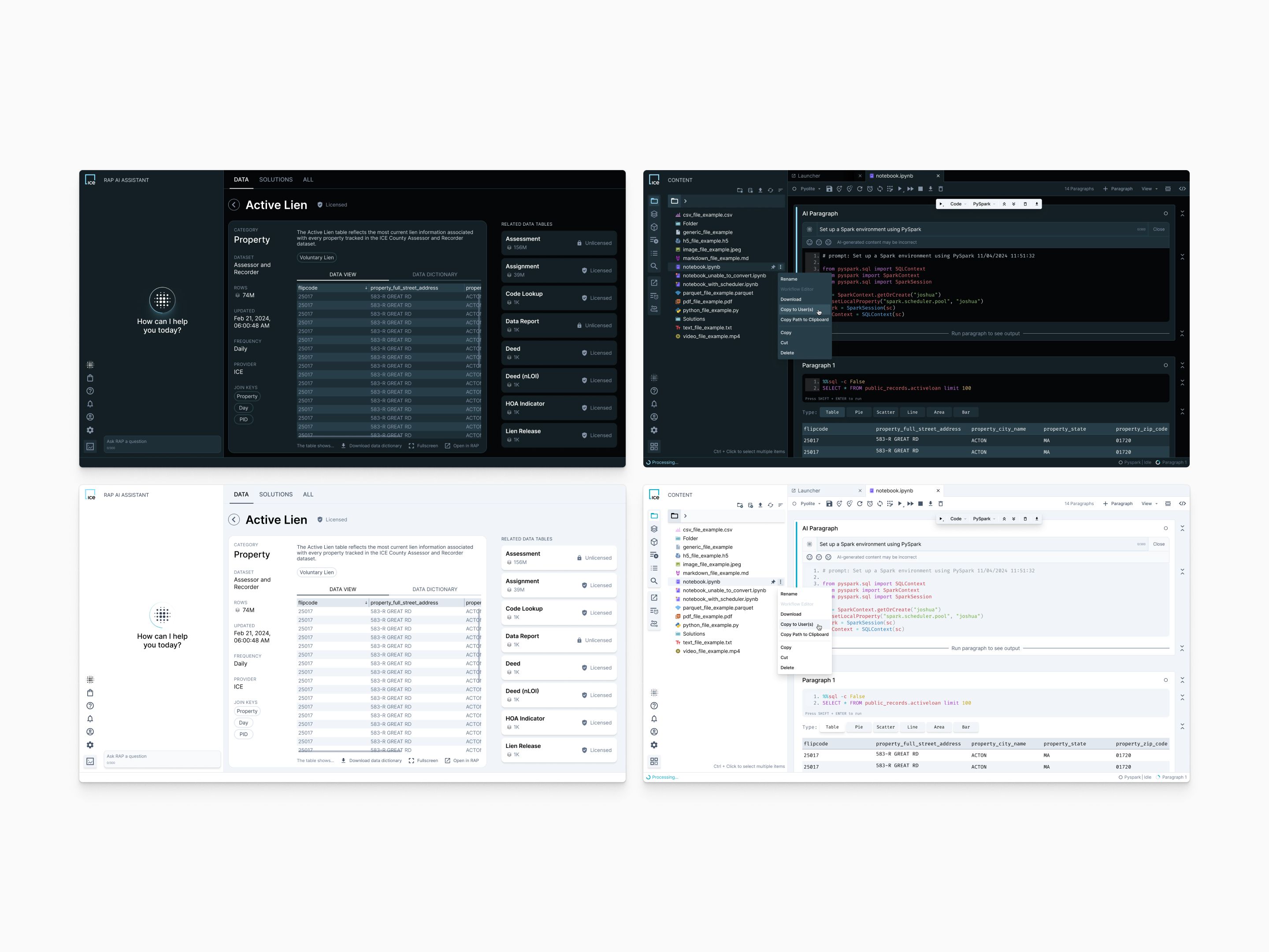 ICE Mortgage Technology RAP AI explorations